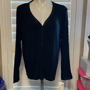 Gilligan & O'Malley Black Button Down Shirt